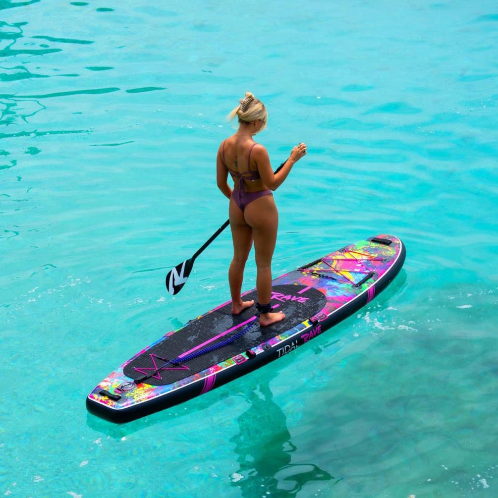 Tidal Rave NEON Inflatable Paddle Board 10’ 6